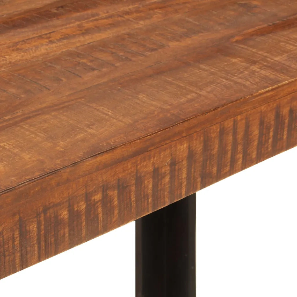 Tavolo da Pranzo | Tavolo da cucina ambra 120x60x76 cm in Legno Massello di Mango