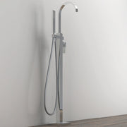 Gruppo vasca 005 rubinetto incasso pavimento vasche free standing ottone