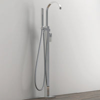 Gruppo vasca 005 rubinetto incasso pavimento vasche free standing ottone