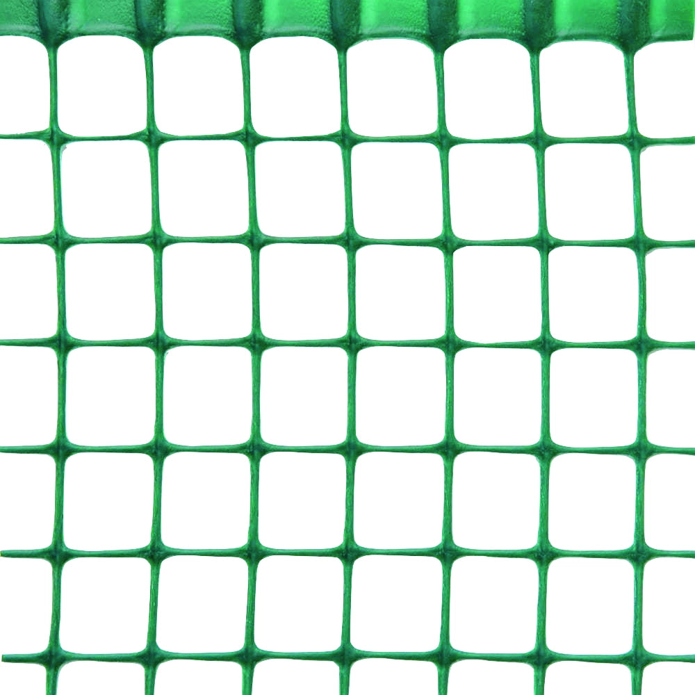 RETE IN PLASTICA QUADRANET X BALCONI maglia  mm. 5x5 rotolo mt.50 H. cm. 100 - Verde