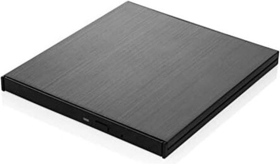 Esterno lettore DVD - Esterno lettore DVD per laptop - Esterno lettore DVD e masterizzatore - USB 3.2 Gen 1 con connettore USB-C inclusa cavo USB-C a USB-A
