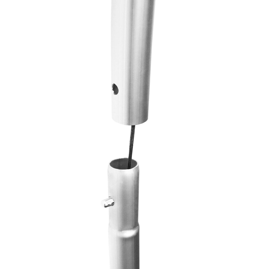 Kit Arco Palloncino Fiori Rotondo 200cm in Metallo Enorme Rimovibile Facile da Trasportare e Riutilizzabile Migliore Decorazione per Matrimoni Nozze Eventi Feste 2M & Fascette GRATIS - Argento