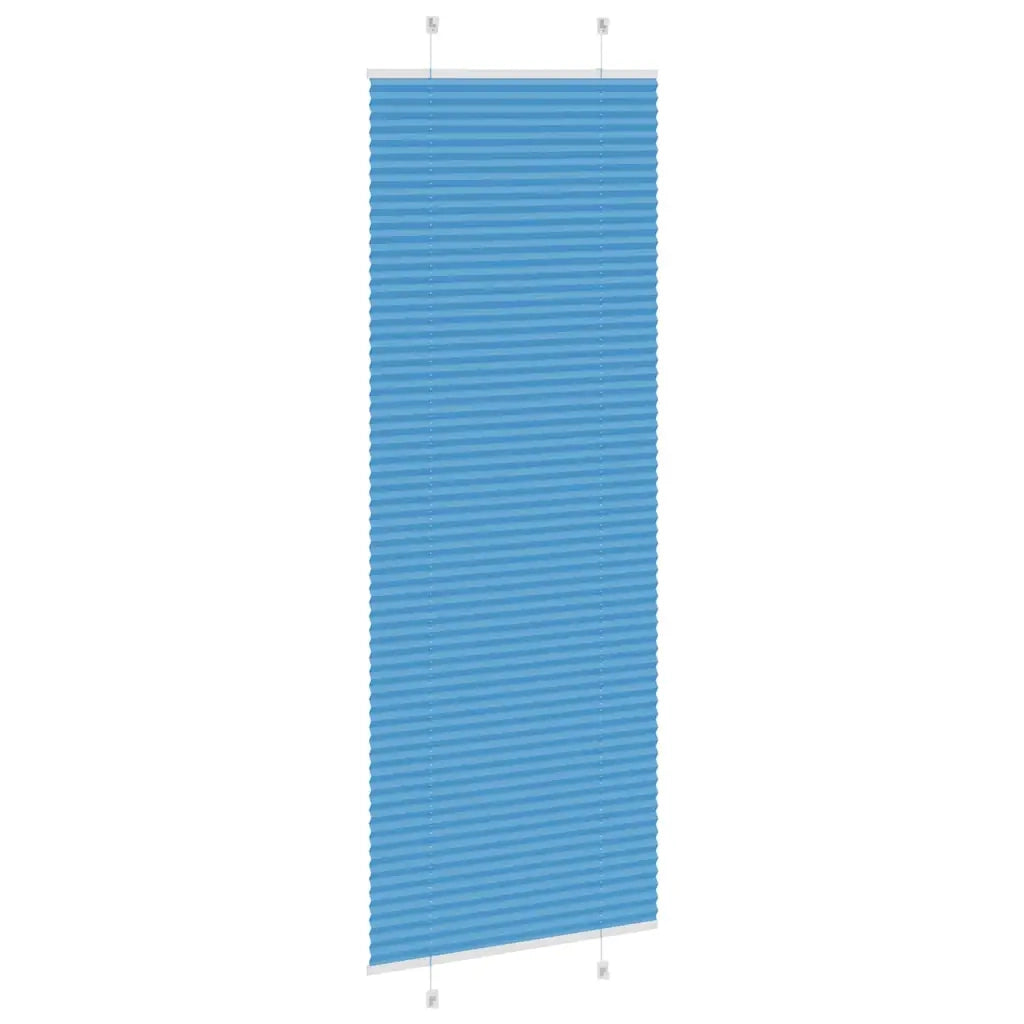 Tenda Plissettata Blu 70x200 cm Larghezza Tessuto 69,4 cm 4015205