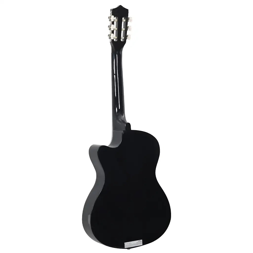 Set Chitarra Classica Western 12 pz con 6 Corde Nera 38" CFW1968316
