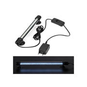 Trade Shop - Lampada D05 A Led Bianco Immergibile Per Acquari 50 Cm 2 W Acqua Con Ventose -