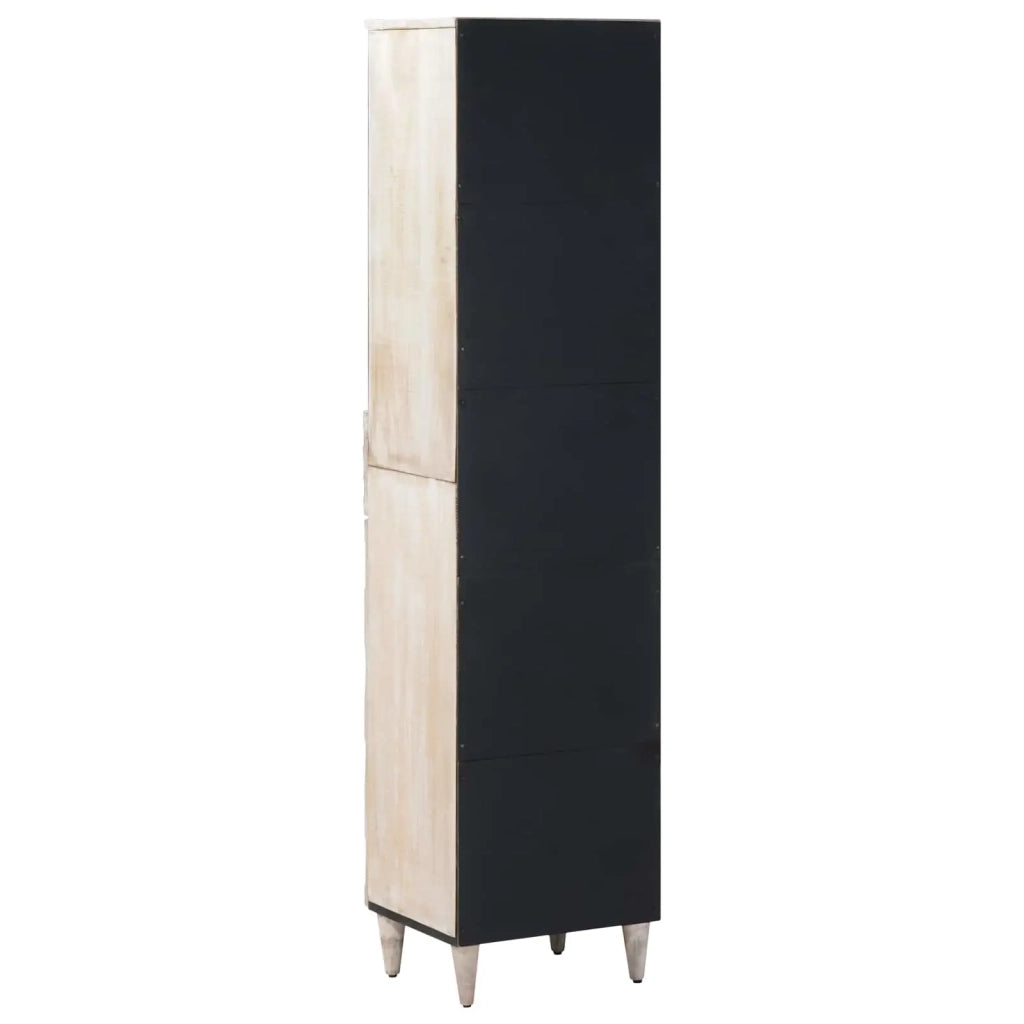 Mobile da Bagno con cassetto Bianco 38 x 33,5 x 160 cm 4018390