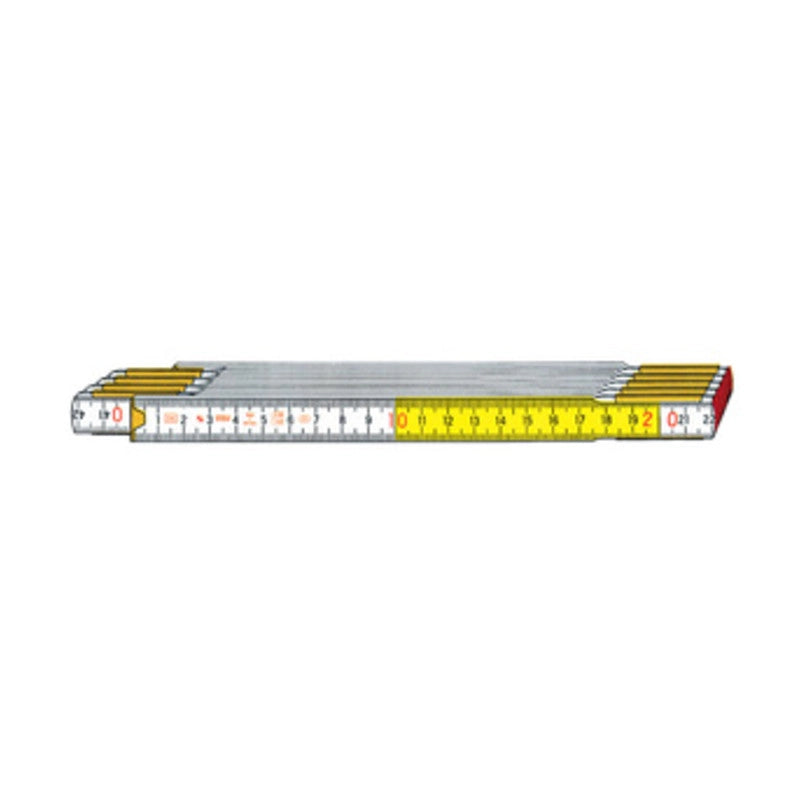 DOPPIO METRO STABILA 717 10 ASTE LEGNO BIAN GIALL- STABILA- 10,0 pz