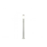 Palo Alto Moderno Panama Alluminio Bianco 1 Luce E27 350Cm