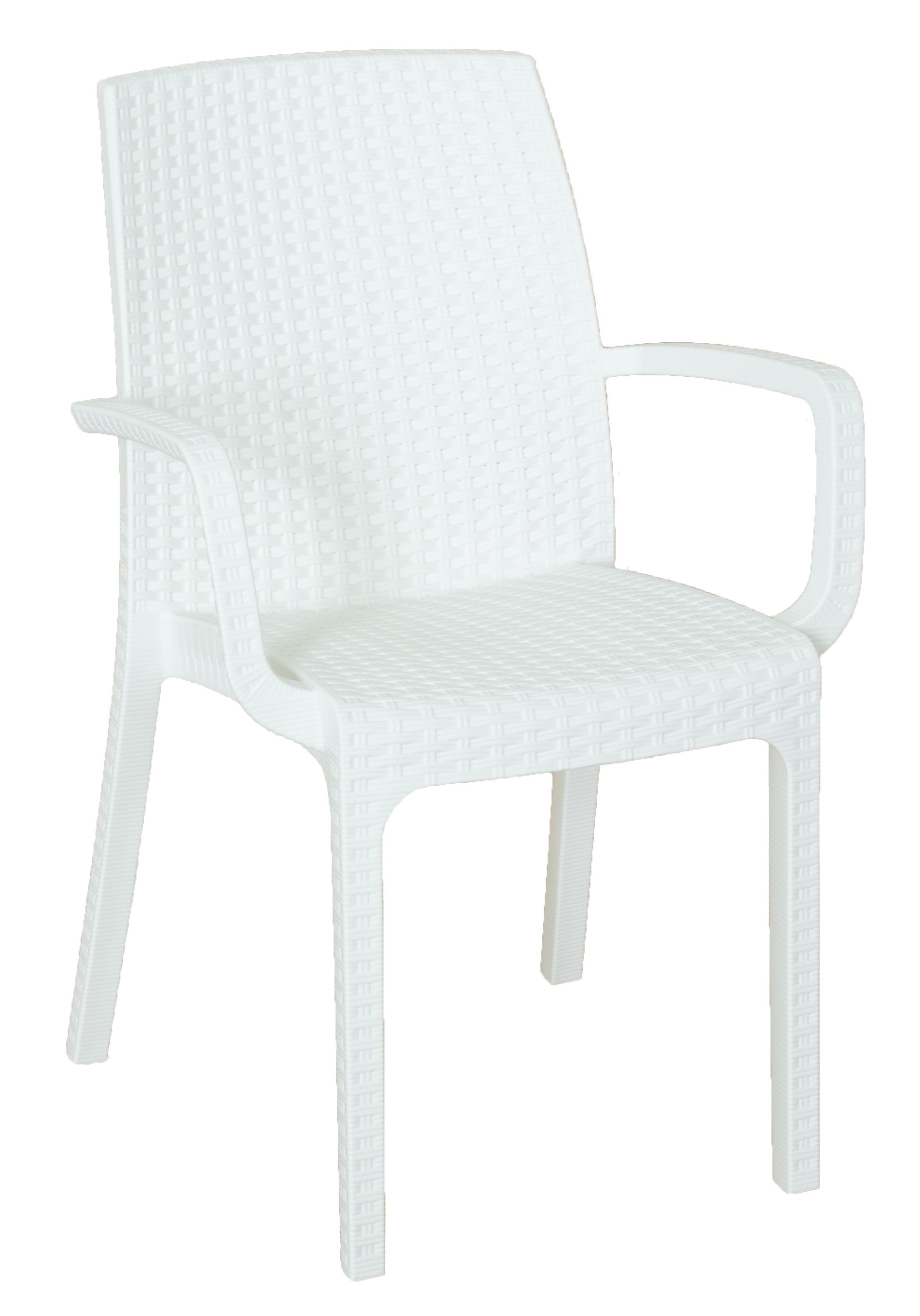 POLTRONA INDIANA CM 57X59X86H BIANCA 