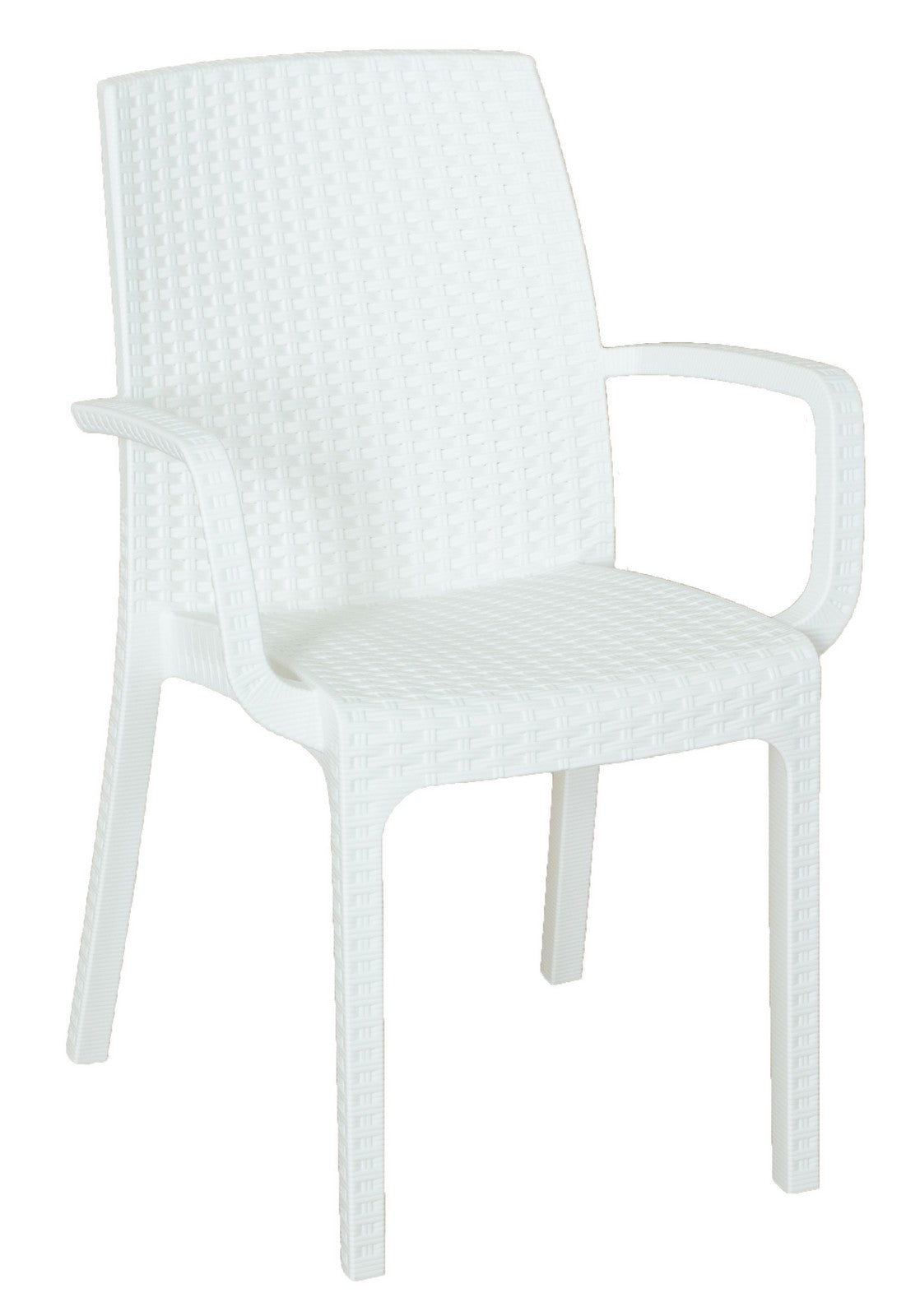 poltrona indiana cm 57x59x86h bianca cod:ferx.82704