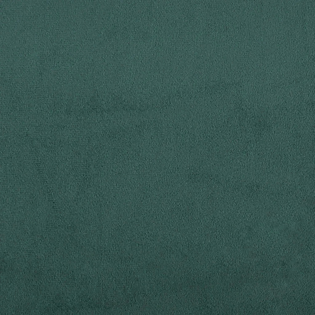 Divano 2 Posti con Chaise longue a L Verde Scuro 125 cm Velluto 4107071