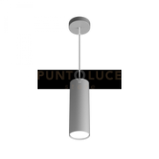 SHAPE SOSPENSIONE TUBO H.25 1 LUCE GRIGIO 1143-S25-GR