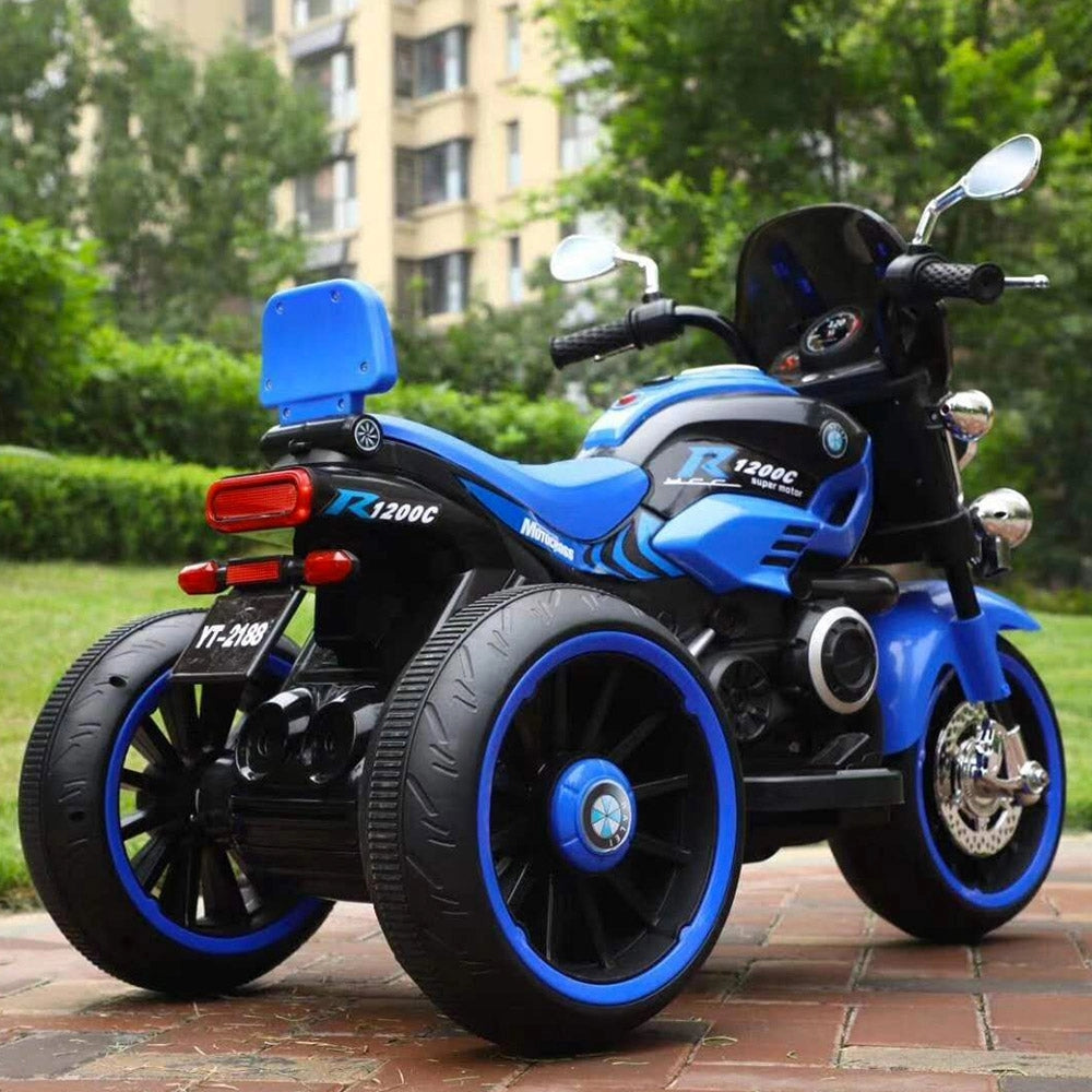 Moto Elettrica per Bambini 12V Kidfun Melbourne Blu