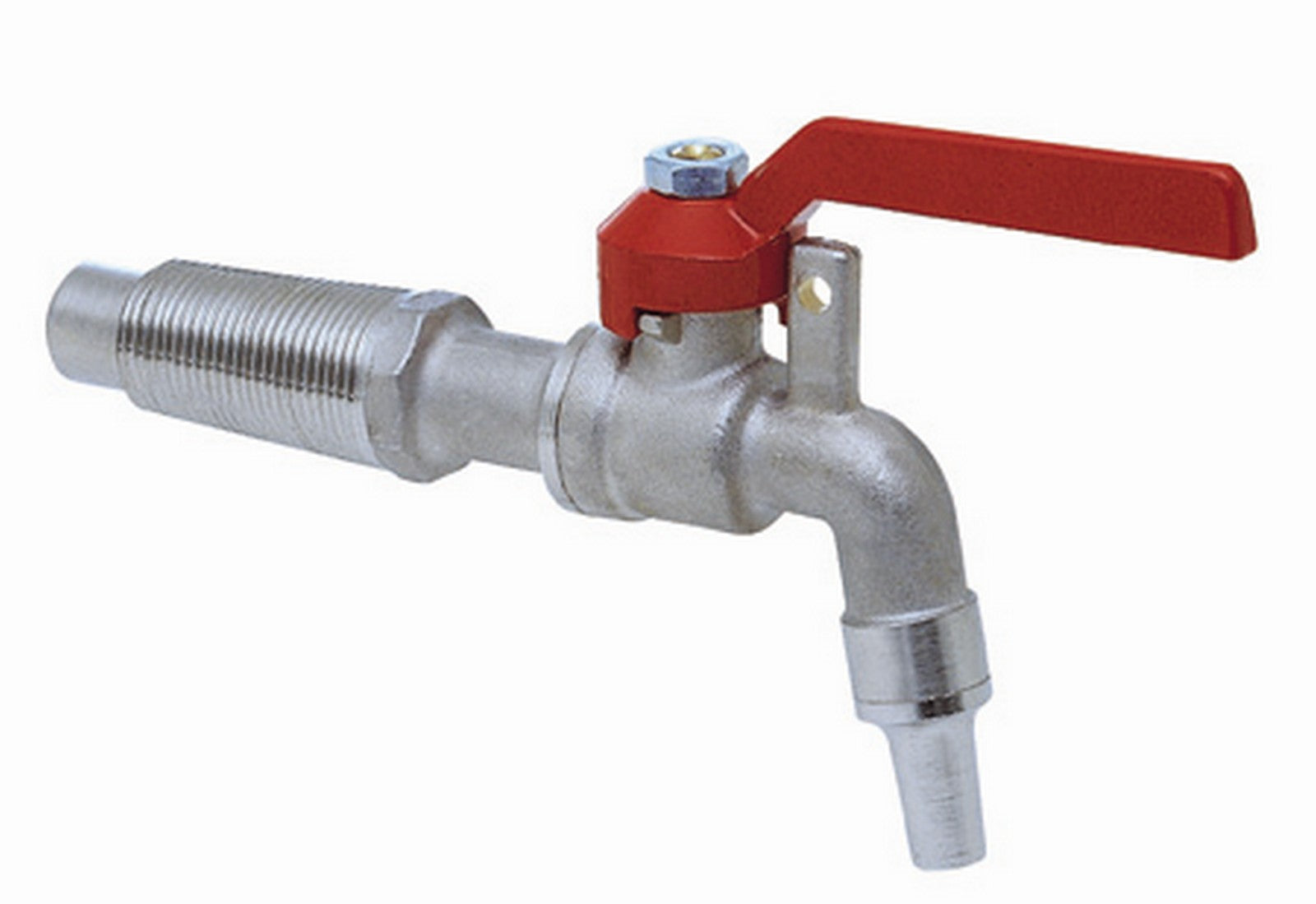 rubinetto x botti sfera con portalucchetto n. 4/mm.12 cod:ferx.8272