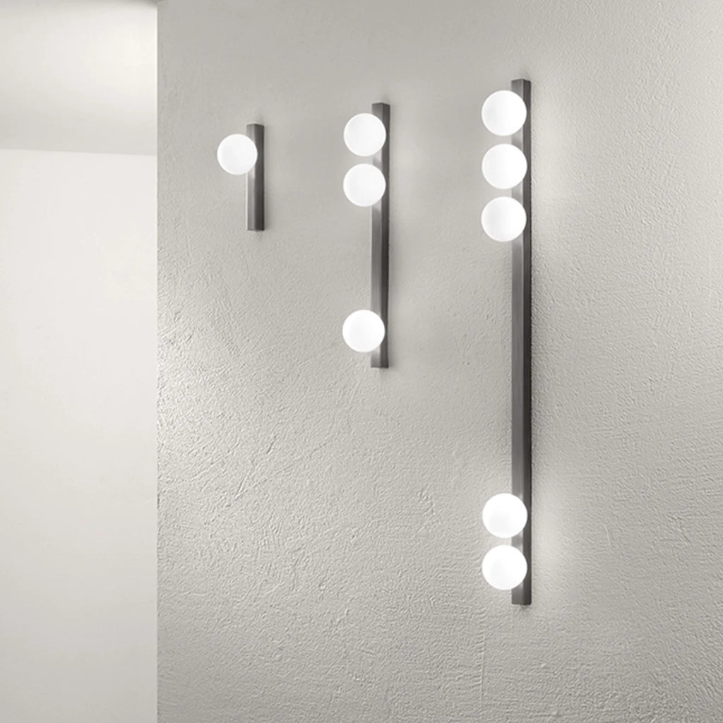 Plafoniera Minimal Snooky Metallo Grigio 5 Luci G9 Ip20