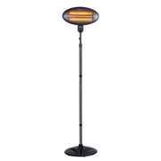 Stufa da esterno al quarzo 2000w cm 210x60x60