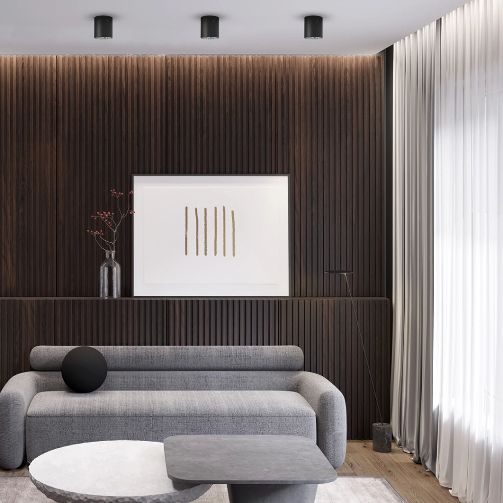 Spot soffitto nero rotondo Ø11cm E27 60W George Milagro