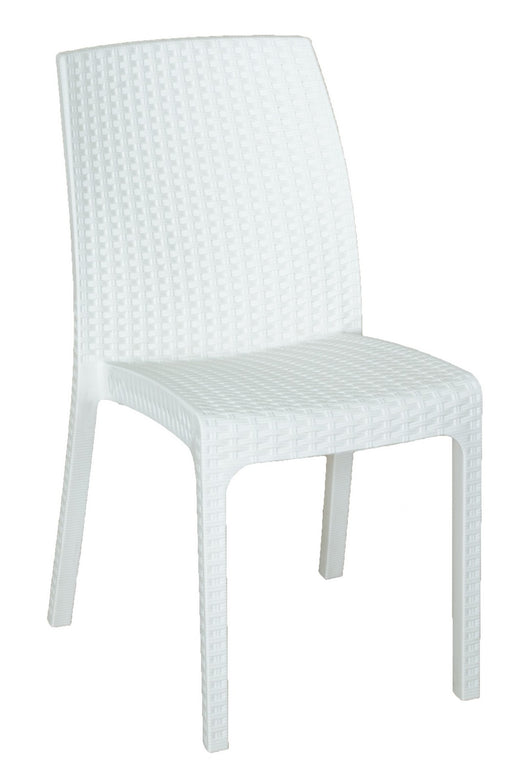 sedia virginia cm 47x59x86h bianca cod:ferx.82741