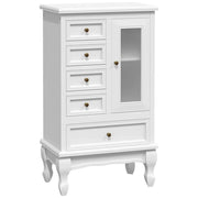 Armadietto con 5 Cassetti e 2 Ripiani Bianco CFW7294547