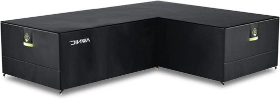 Hoes per giardino a forma L acqua resistente - protezione all'aperto - 1 pezzo - versatile - 215 x 270 x 71 cm