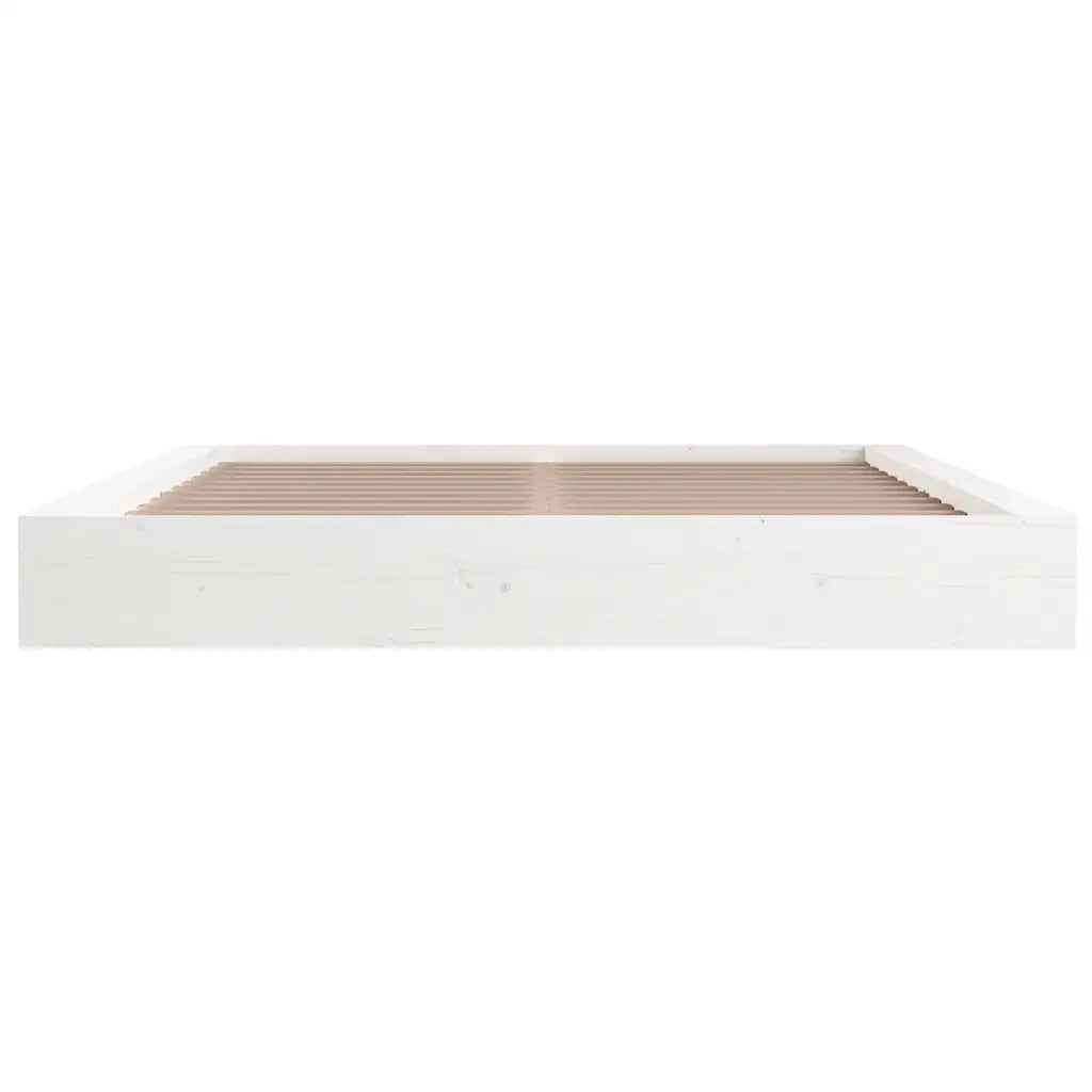 Giroletto Bianco 160x200 cm in Legno Massello 820667
