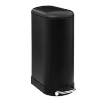 PATTUMIERA NERA CON PEDALE