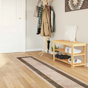 Runner Tappeto MARSA Nero 50 x 450 cm Poliestere e PVC