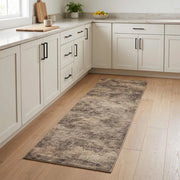 Tappeto da Cucina Cemento marrone 150 x 45 cm 100% Poliammide 42045704