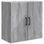 Mobiletto a muro Sonoma grigio 59 x 31 x 60 cm