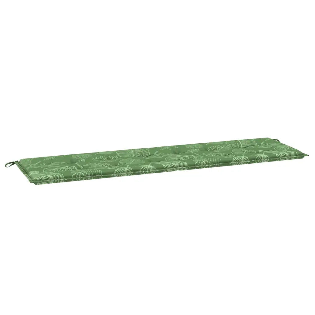 Cuscino per sedie | Cuscino per Panchina Foglia Design a foglia 150 x 50 x 3 cm