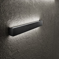 Applique Minimal Rummo Metallo Nero Opaco Led 14W 3000K
