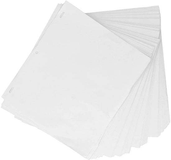 Papel animato 200 fogli - trasparente - forato - calligrafico - disegno - multifunzionale - carta da disegno
