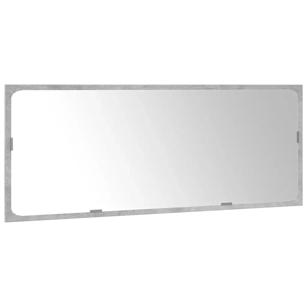 vidaXL Set Mobili da Bagno 3 pz Grigio Cemento in Legno Multistrato