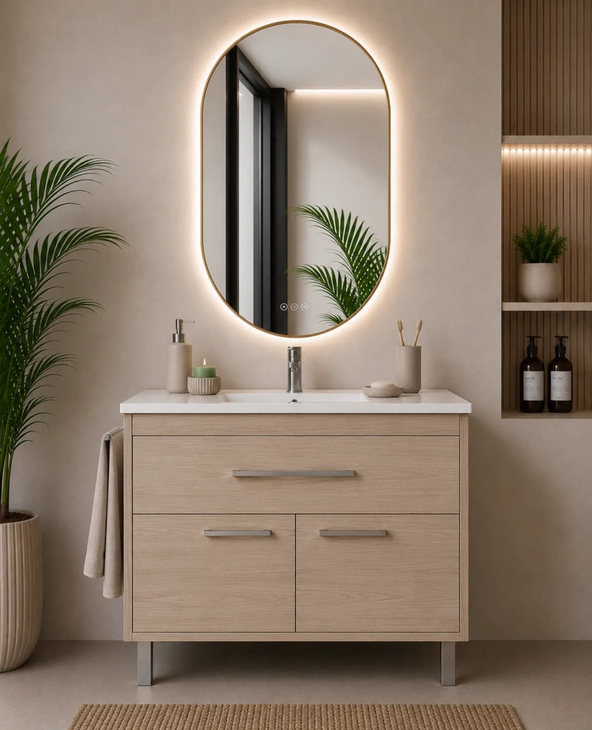 Mobile bagno BAHIA 70x40 cm Bianco