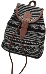Borsa Piccola - Borsa Bohemienne - Borsa Casual - Unisex - Foulard Oxford - 23x10x24 cm - Tasca delle Spalle