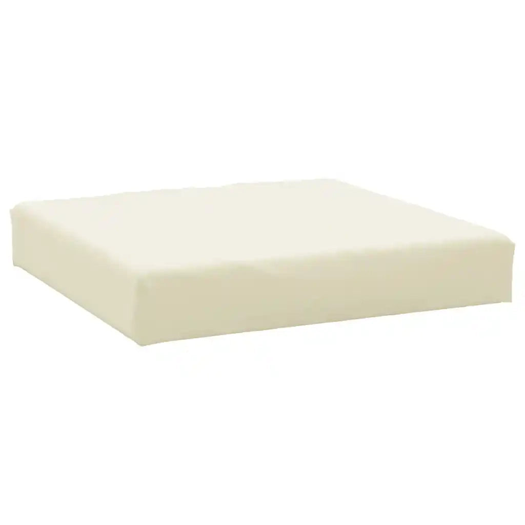 Cuscini per Pallet 2 pz | Cuscini per sedie Bianco Crema in Tessuto Oxford