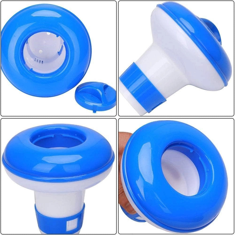 Trade Shop - Distributore Galleggiante Di Cloro Pulitore Per Piscina Vasche Idromassaggio 017051 -