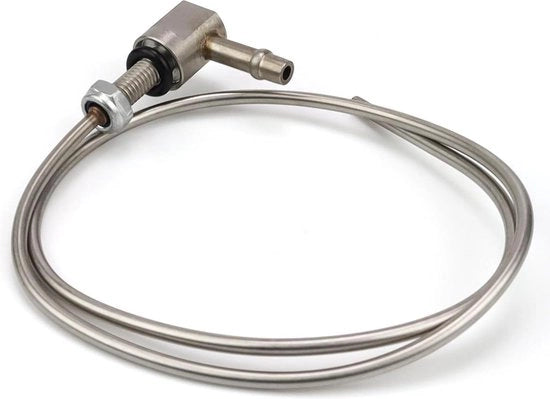 Verduttore per autoveicoli 50 cm, tubo di alimentazione del combustibile, serbatoio del combustibile in piedi, tubo di stazionamento - diametro esterno 5 mm x diametro interno 3 mm.