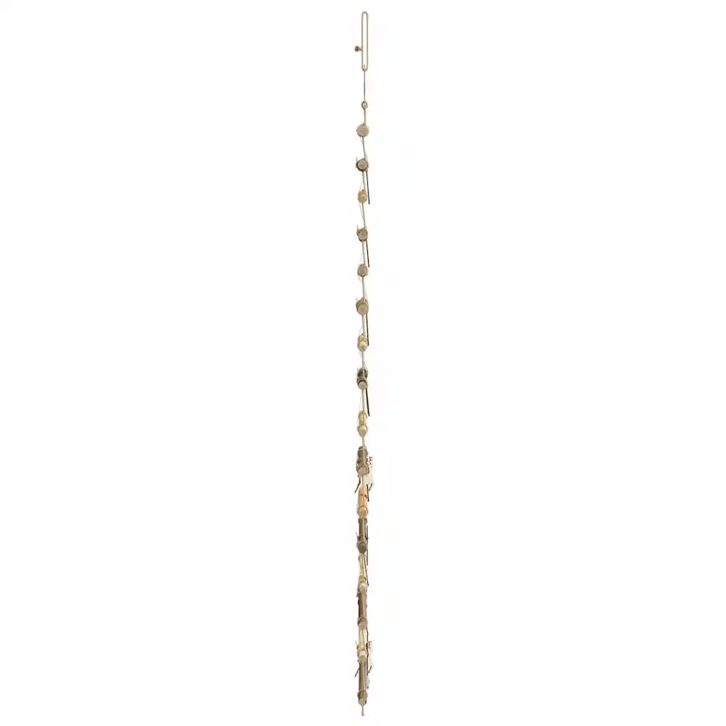 Albero di Natale Naturale 120 cm legno massiccio di frassino