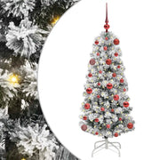 Albero di Natale Artificiale-Albero Natalizio con Rami Pieghevoli 120 cm 756852