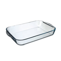 Pirofila rettangolare in vetro 40x25 cm trasparente