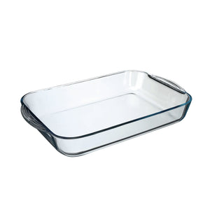 Pirofila rettangolare in vetro 40x25 cm trasparente