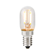 Lampadina a Filamento LED E14 T25 2W per Cappa da Cucina Basso Consumo Trasparente Nedis
