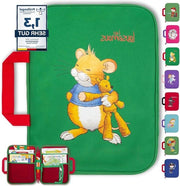 Tas di conservazione per penne e accessori - 11 motivi - adatto per bambini, tablet e figure Edurino -  Leo Lausemaus