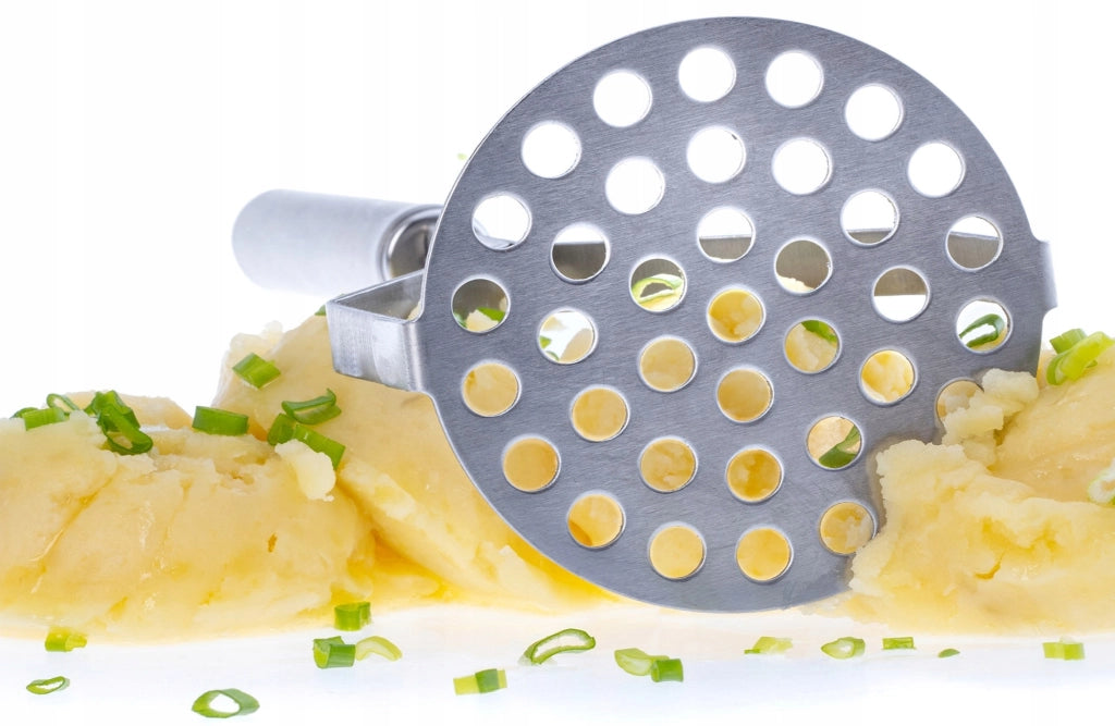 Schiacciapatate KADAX, pressa in acciaio, schiacciapatate per purea in acciaio
