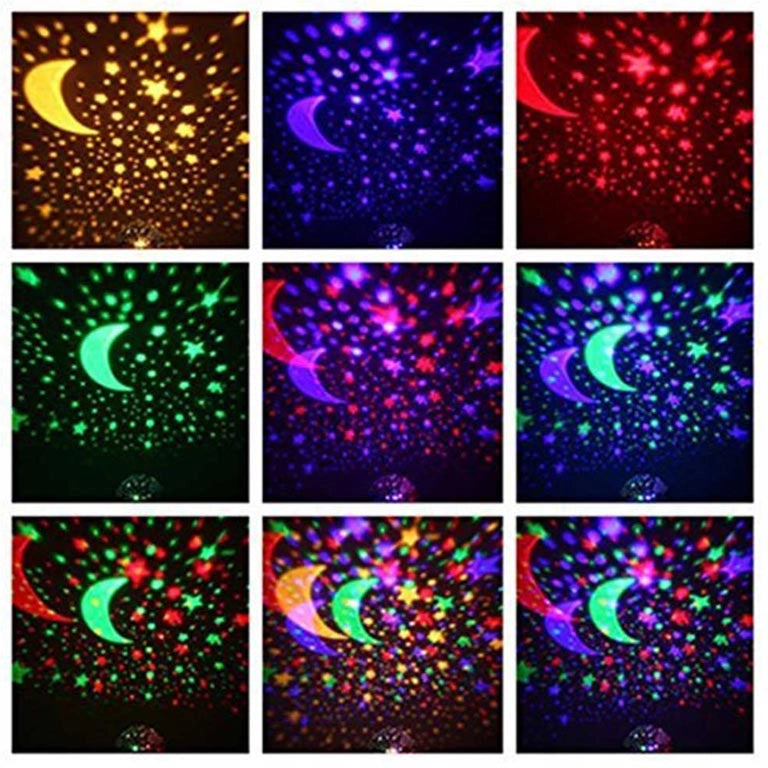Proiettore di Luci e Stelle Atmosfera Galassie Colore Rosa Luce Cameretta