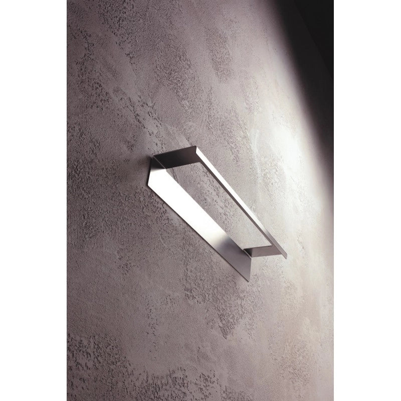 Barra Portasciugamani NIVA in acciaio inox con adesivo 70 x33,5 x7 cm