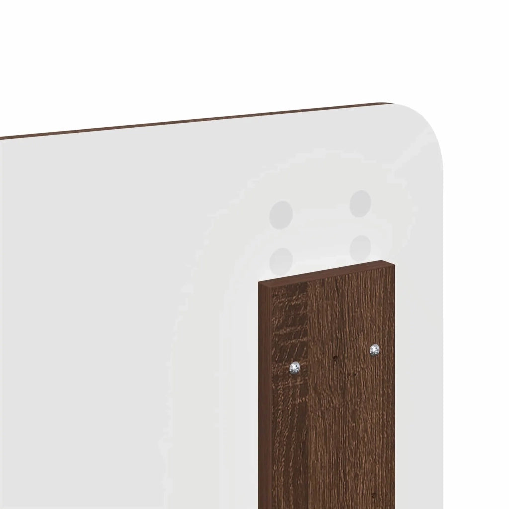 Testiera Rovere Marrone Legno ingegnerizzato 887865