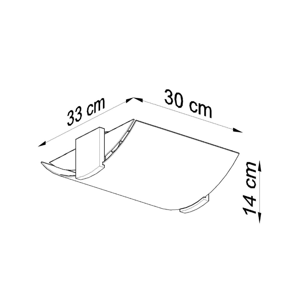 Lampada da tavolo moderna in legno e vetro lattimo Emilio Tangerine 2x15W E27