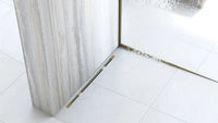 Profilo Doccia Pendenzato 100cm Gold sinistra